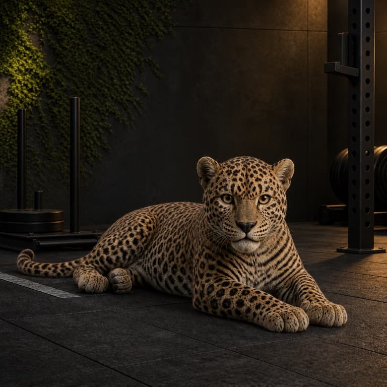 Ton jaguar, phase 1 : au repos