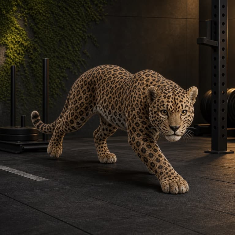 Ton jaguar, phase 3 : l'élan